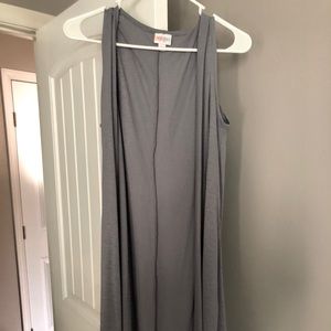 Lularoe “Joy” calf length vest